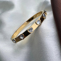 Golden Duo: The Nail & Heart Sparkle Stack