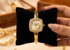 The Vintage Square Dial Watch – Anti-Tarnish Gold-Plated