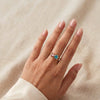 Pink & Blue Dual Heart Ring - High Quality Fashion Ring