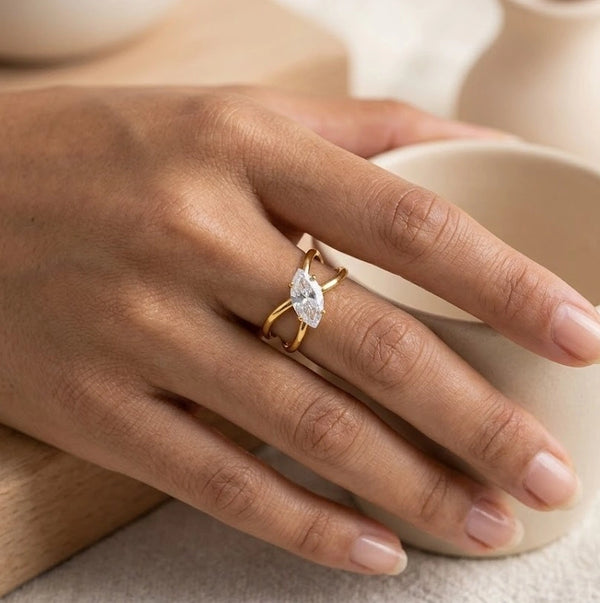 Premium Tarnish Free Gift Ring Close Up