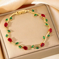 The "It Girl" 3-Piece Anti-Tarnish Gold Plated Bracelet Stack