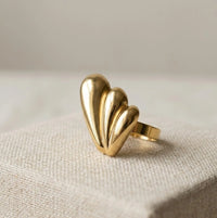 Chunky Layered Statement Ring - Anti Tarnish Fashion Jewelry