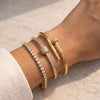 'That Girl' Aesthetic Bracelet Stack: 3-Piece Anti-Tarnish Set