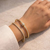 Starlight Crystal Bracelet Stack – Anti-Tarnish Combo