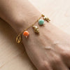 Ocean Shell & Turtle Charm Bracelet - Anti-Tarnish Fashion Jewelry