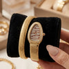The Serpent Coil Watch - Anti-Tarnish Gold Plated | Moncheri Jewels