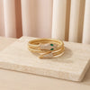 Snake Wrap Serpent Bracelet - Anti-Tarnish Gold Plated