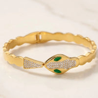 Divine Aura Gold Plated Bracelet Stack - Set of 3