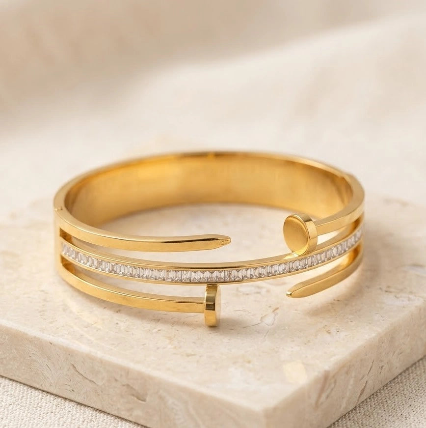 The "Old Money" Bracelet Stack (Set of 3) | Anti-Tarnish & Gold-Plated