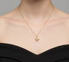 Starfish Pendant Necklace – Anti-Tarnish Gold Plated Chain | Minimalist Ocean Jewelry