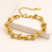 Anti-Tarnish Chunky Link Chain Bracelet | Premium Fashion Jewelry