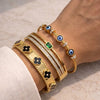 The Ultimate IT-Girl Bracelet Stack - 3 Piece Gold-Plated Combo