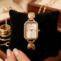 Vintage Aesthetic Anti-Tarnish Gold Plated Watch - Moncheri