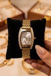 Classic Vintage Roman Dial Gold Plated Watch | Anti-Tarnish