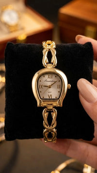 Vintage Elegance Gold Plated Watch | Anti-Tarnish