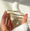 Spiral Crystal Wrap Bracelet - Anti-Tarnish Gold Plated