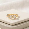 White Pearl-Finish Bow Ring | High Quality Fashion Jewelry
