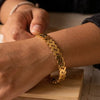 Chunky Interlocking Link Bracelet - Anti Tarnish Fashion Jewelry