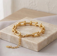 Anti-Tarnish Chunky Link Chain Bracelet | Premium Fashion Jewelry