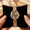 Y2K Teardrop Animal Print Watch | Two-Tone Anti-Tarnish Gold Plated